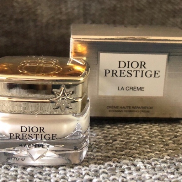 Dior Prestige La Creme Intensive Repairing Cream Texture Wrinkles Firm NIB 5ml - Picture 3 of 11